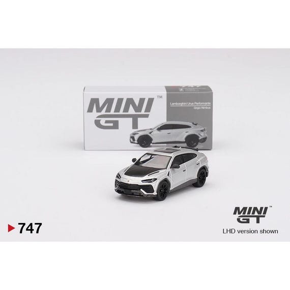 Minigt 1:64 Lamborghini Urus Performante – Grigio Nimbus #747