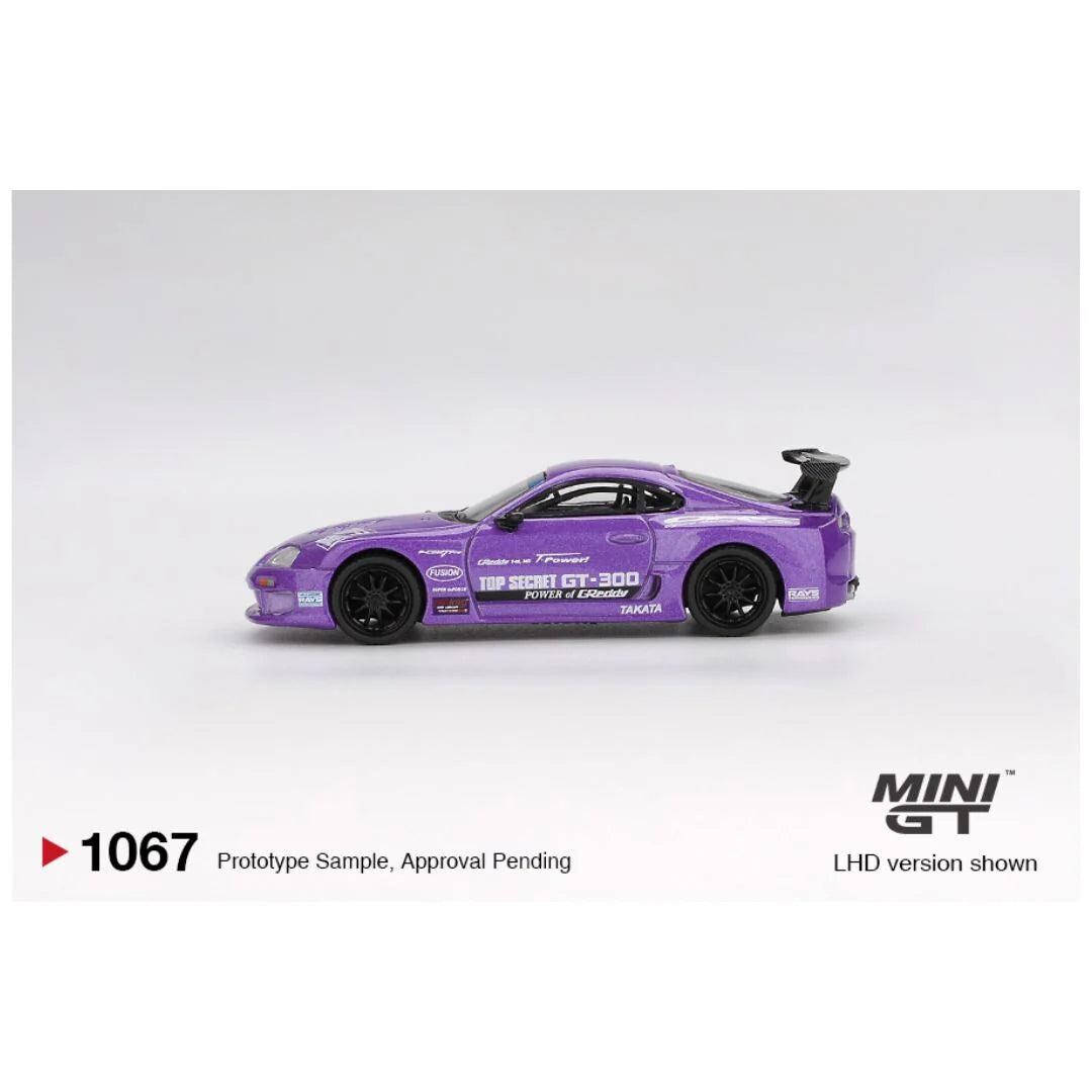MiniGT 1:64 トヨタ スープラ (A80) – トップシークレット GT-300