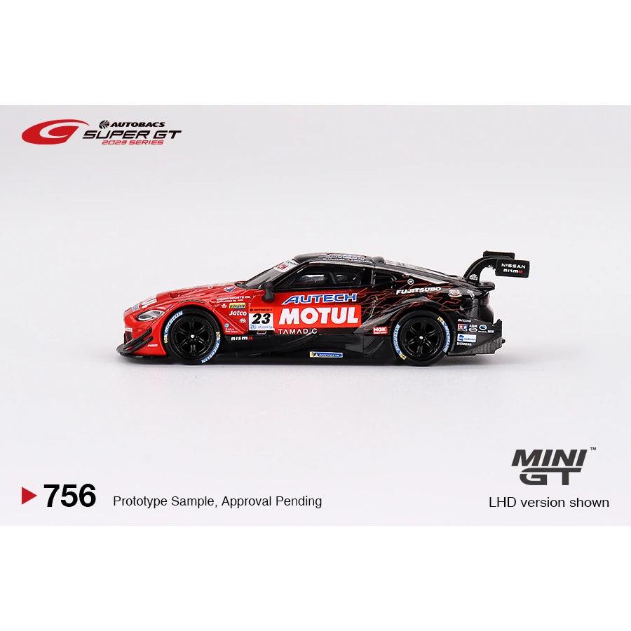 Minigt 1:64 Nissan Z GT500 #23 “MOTUL AUTECH Z” Nismo 2023 Super