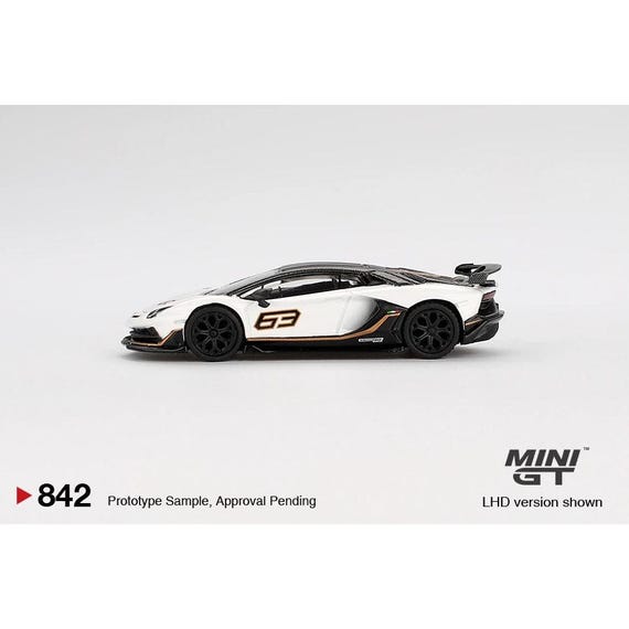 MiniGT 1:64 ランボルギーニ アヴェンタドール SVJ の最適化された出品