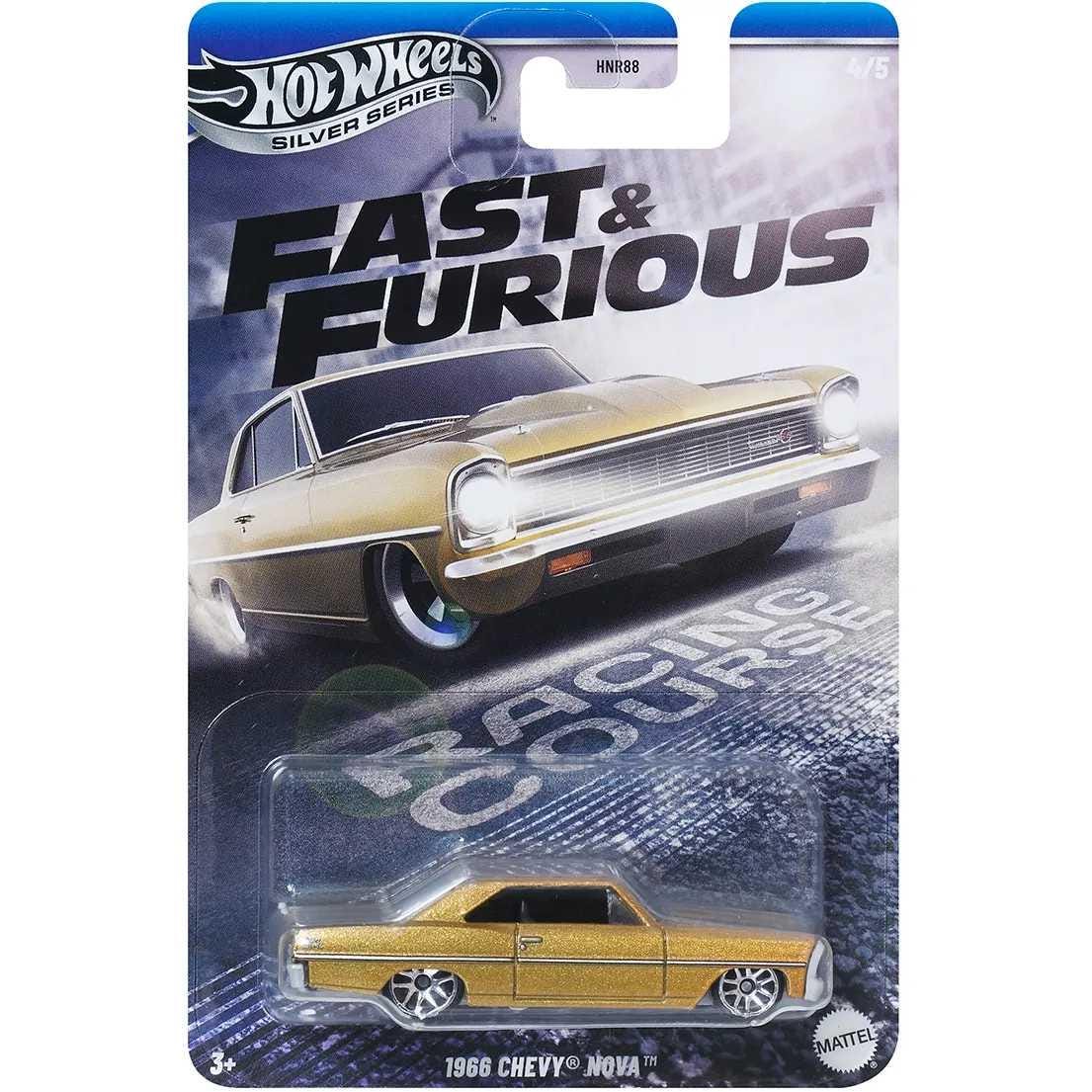 ホットウィール 1:64 ワイルド・スピード（シルバー）/レーシング