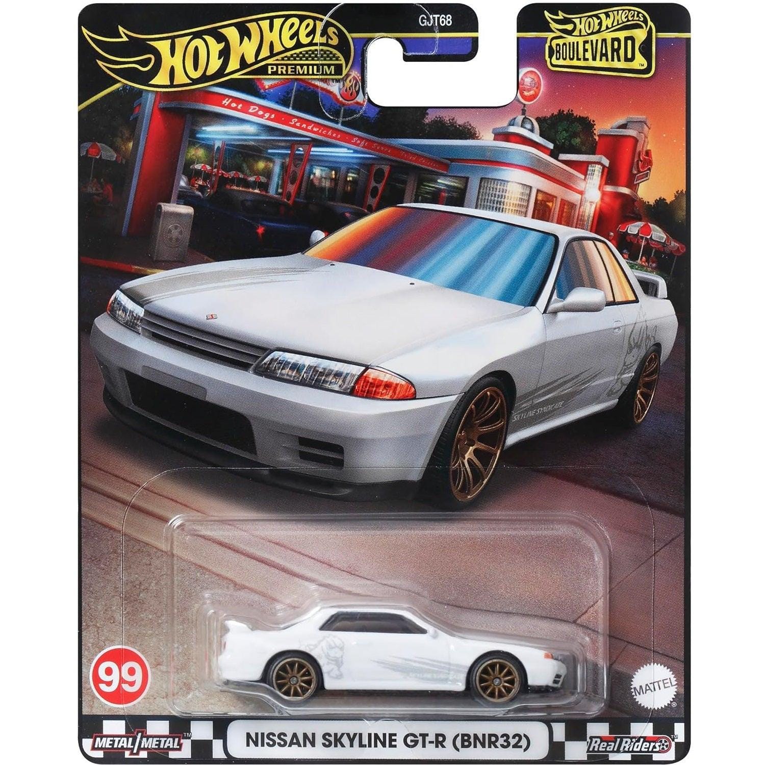 Hot Wheels ゴジラGTR (BNR32)10台セット Hot Wheels Die-Cast Godzilla Nissan Skyline GT-R [R32] 2023