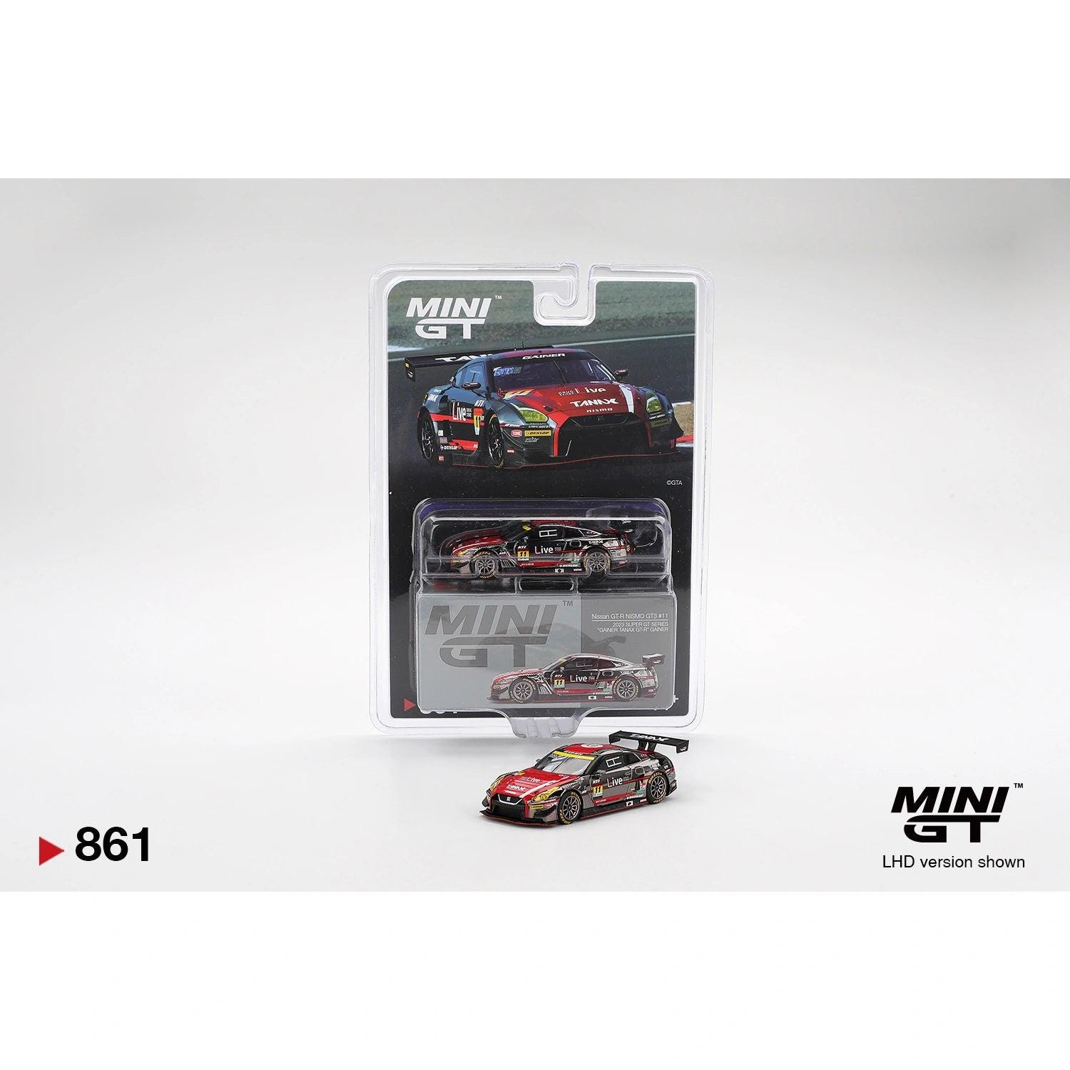 Minigt 1:64 Nissan Gt-r Nismo Gt3 #11 – Gainer Tanax Live Livery