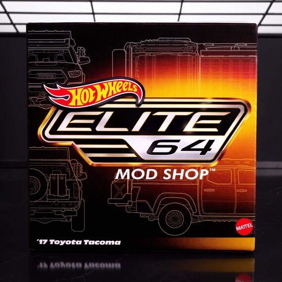 Hot Wheels Elite 64 Mod Shop '17 Toyota Tacoma – Solid Gloss White