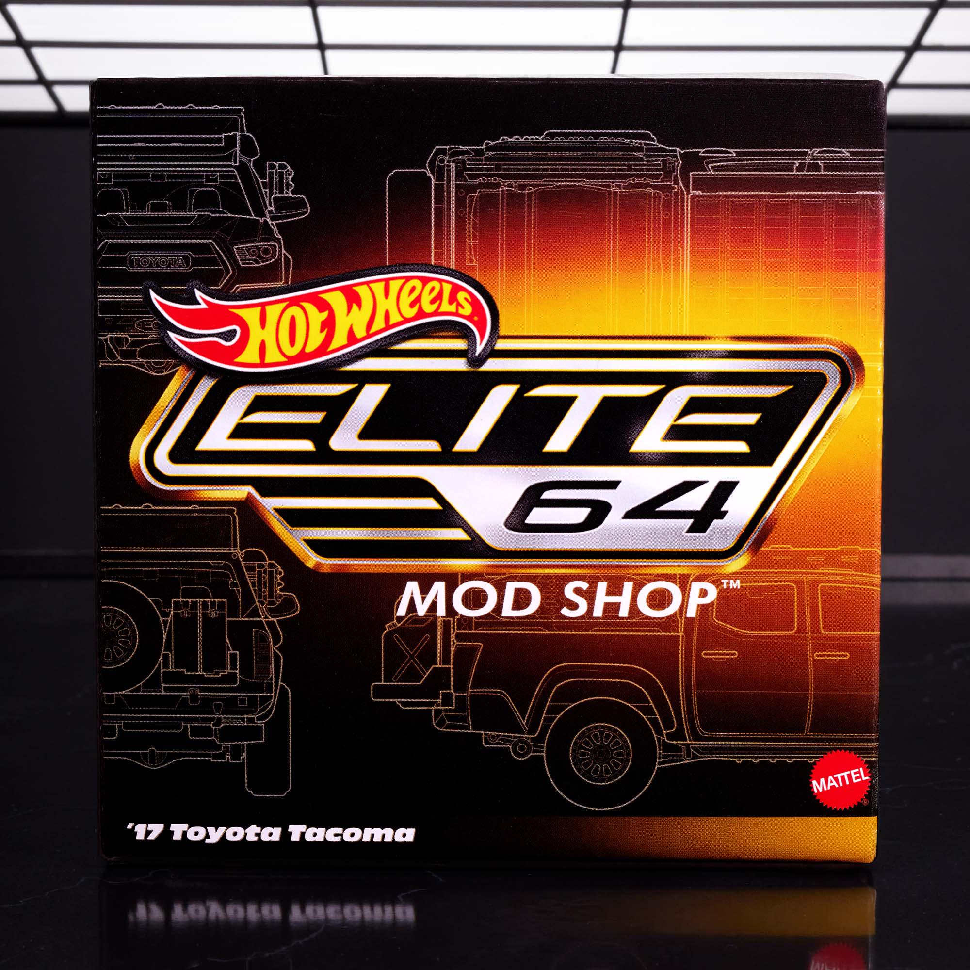 Hot Wheels Elite 64 Mod Shop '17 Toyota Tacoma – Solid Gloss White