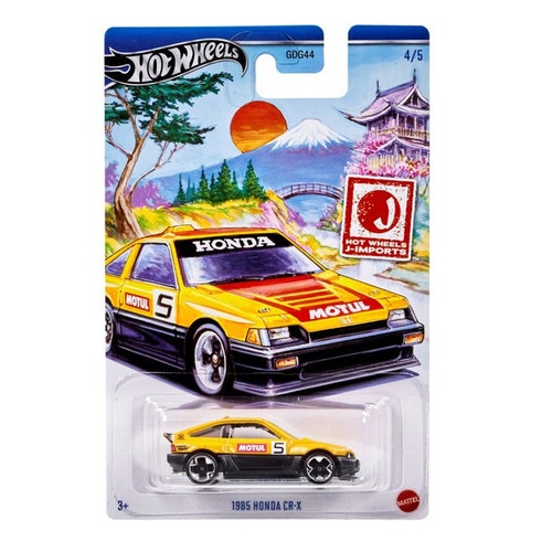 Hotwheels J-imports 1985 Honda CR-X HWR57 - Etsy
