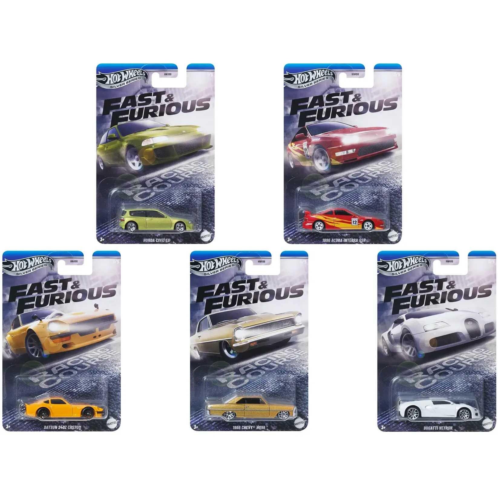 ホットウィール 1:64 ワイルド・スピード（シルバー）/レーシング