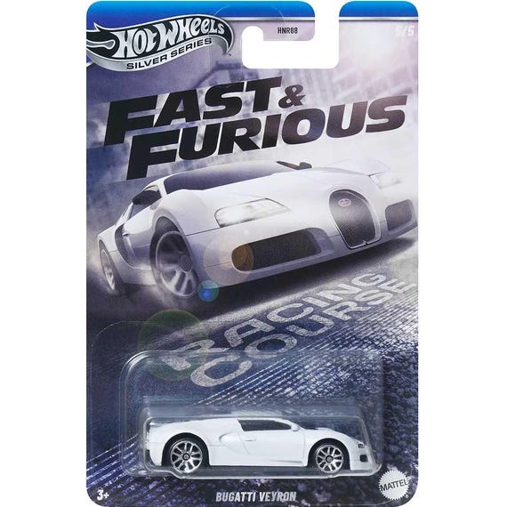 ホットウィール 1:64 ワイルド・スピード（シルバー）/レーシング