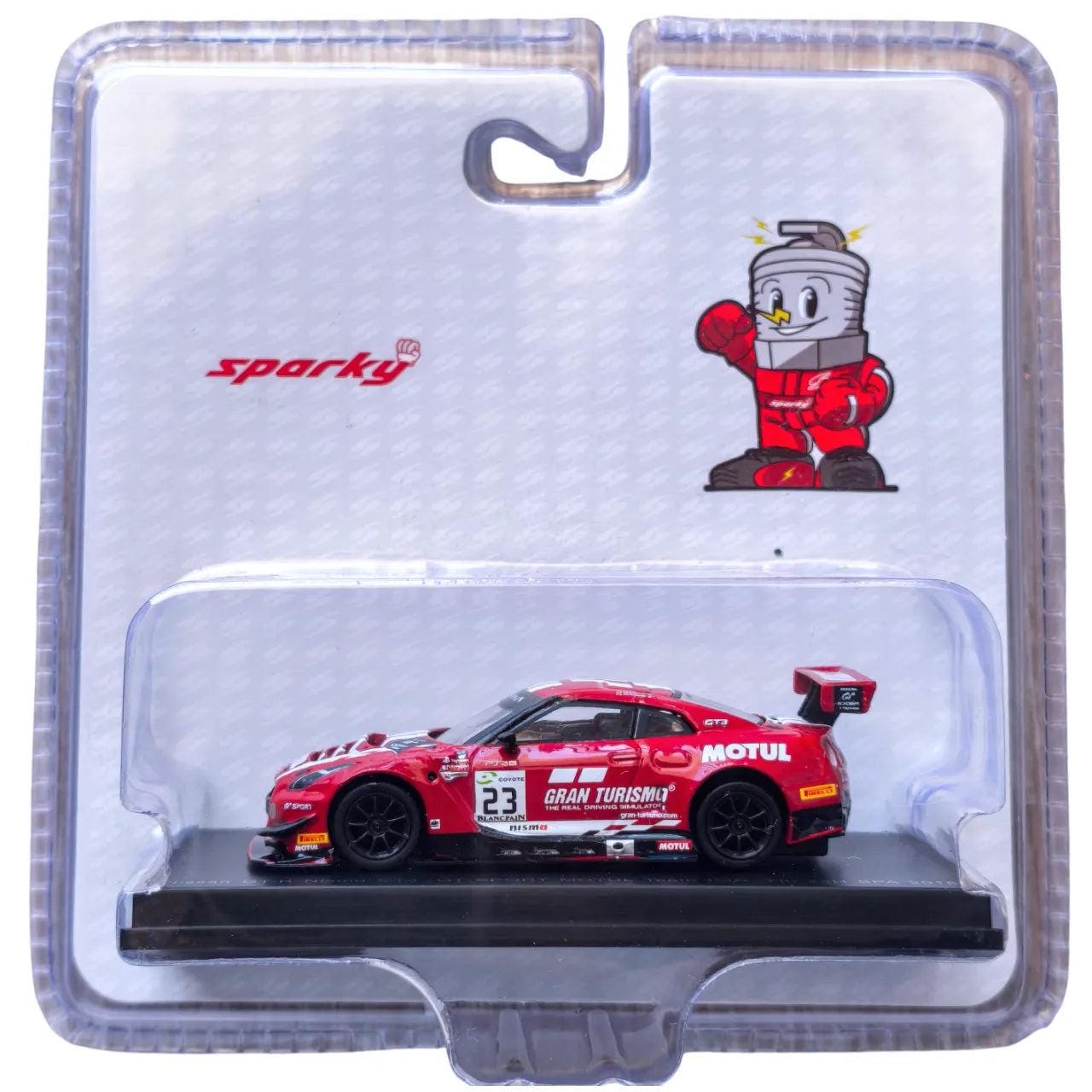 Sparky 1:64 Nissan Gt‑r Nismo Gt3 #23 – Gt Sport Motul Team Rjn
