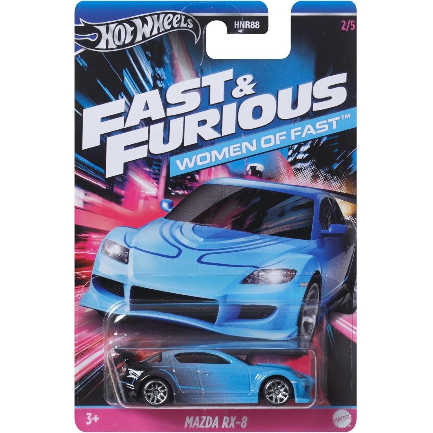 Hot Wheels 1:64 Mazda RX-8 – Fast & Furious Women of Fast HRW37