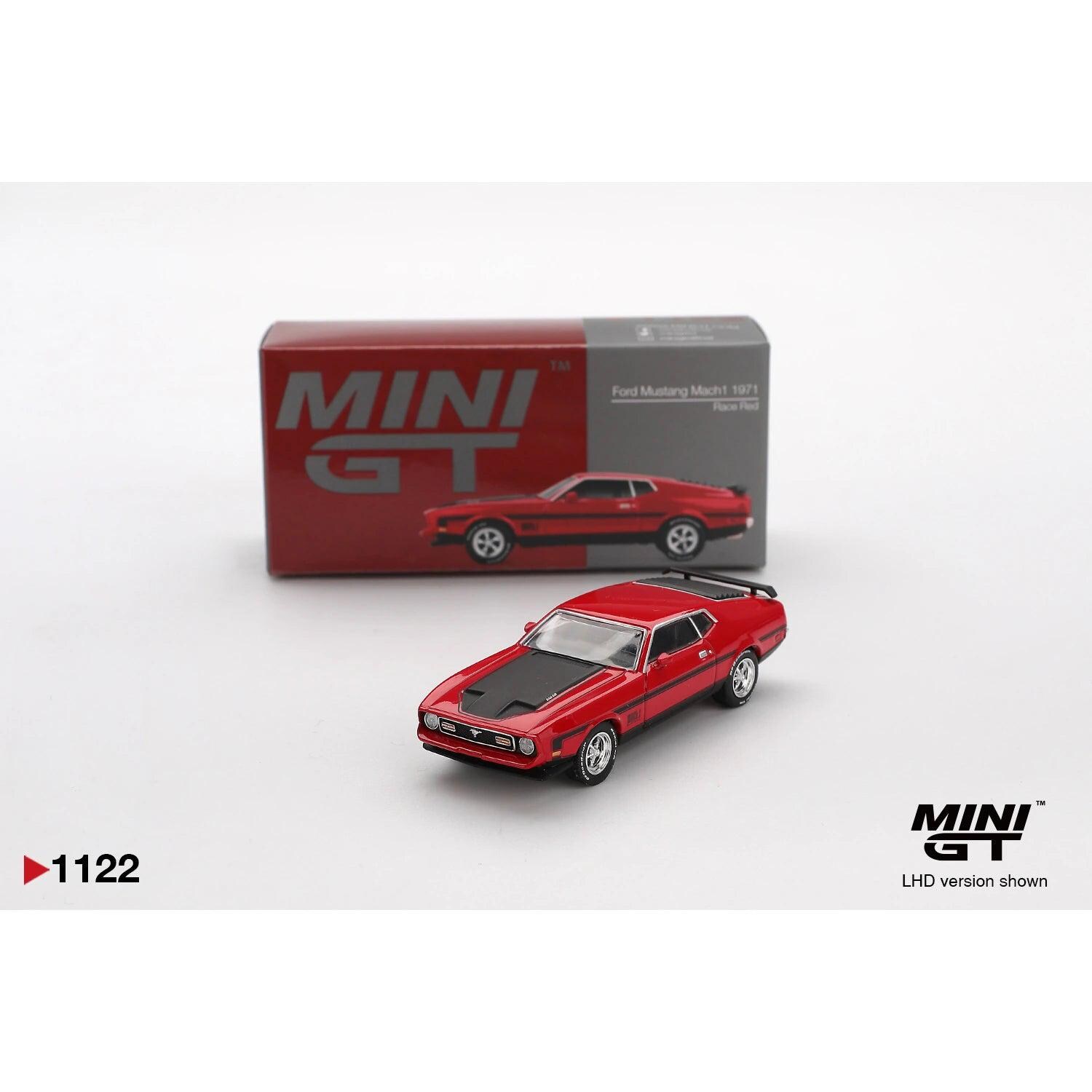 Minigt 1:64 Ford Mustang Mach 1 1971 – Race Red #1122 MGT01122 - Etsy