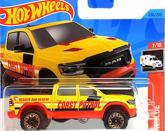 Hot Wheels RAM 1500 Rebel – HW Rescue TH 238/250 1/64 Die-Cast Model