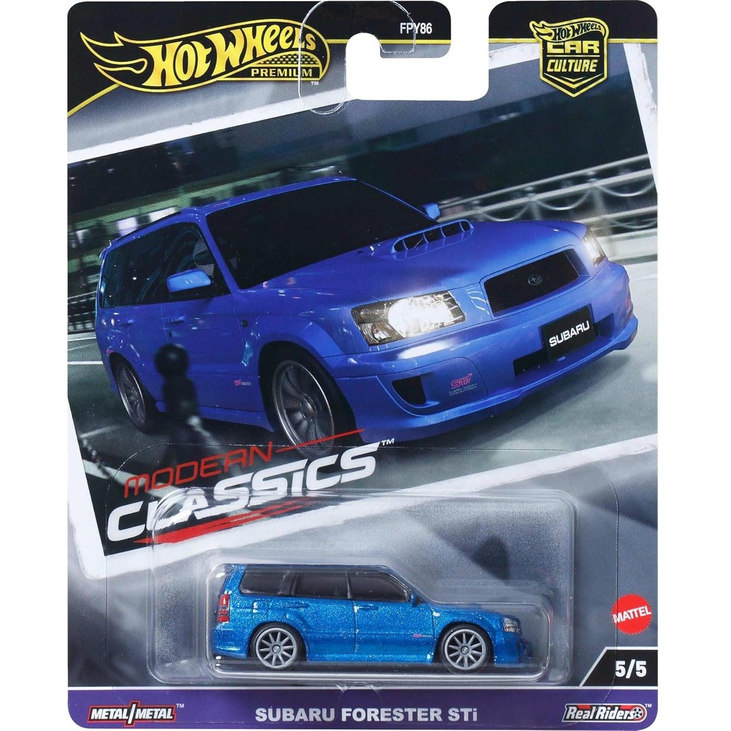 Hot Wheels 1:64 Subaru Forester Sti – Car Culture Modern Classics