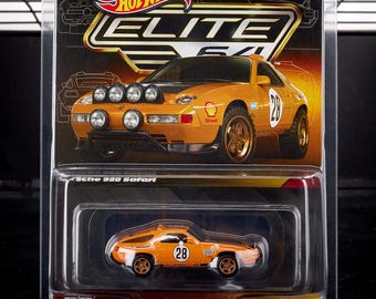 Hot Wheels Elite 64 Porsche 928 Safari – Orange HNJ58 Die-Cast Model
