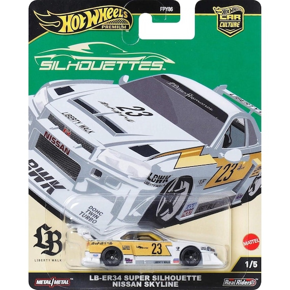 ホットウィール 1:64 ポンド-ER34 スーパーシルエット 日産