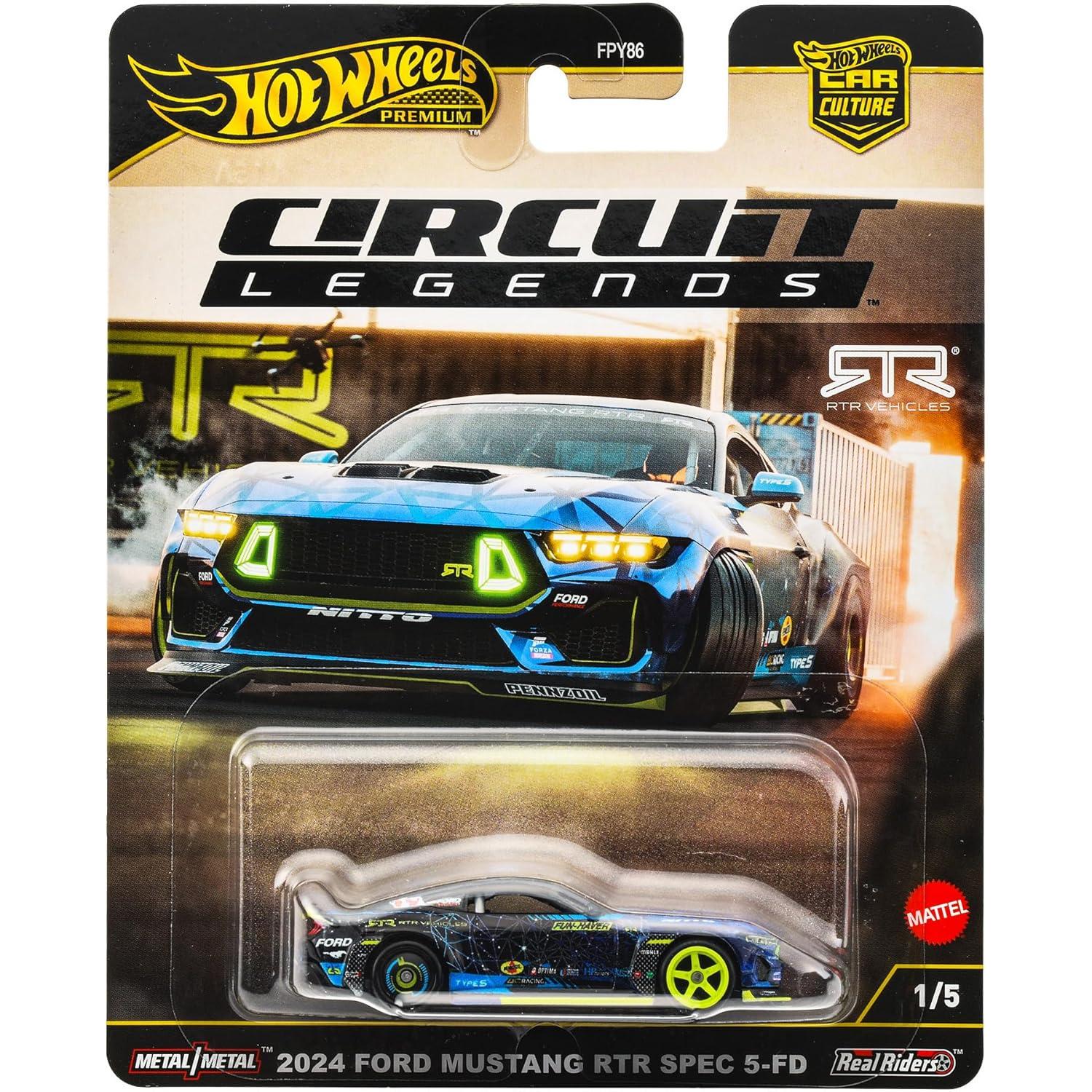 Hot Wheels 1:64 ford Mustang RTR Spec 5 – Car Culture Circuit