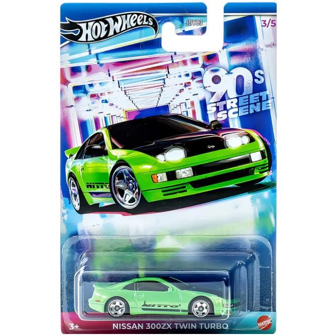 2025 Hot Wheels Nissan ミニカー 限定版 2025 Hot Wheels '90s Street Scene Nissan 300ZX Twin Turbo 3