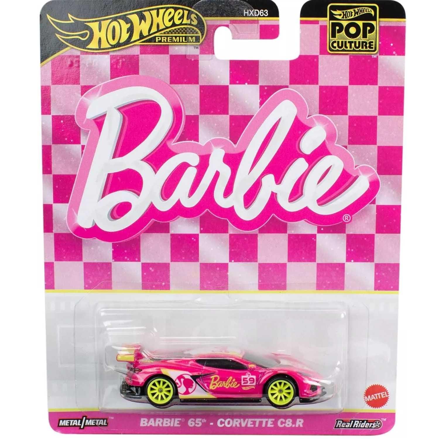 Hot Wheels Premium Pop Culture Barbie 65 - Corvetyte C8.R - HVJ51 