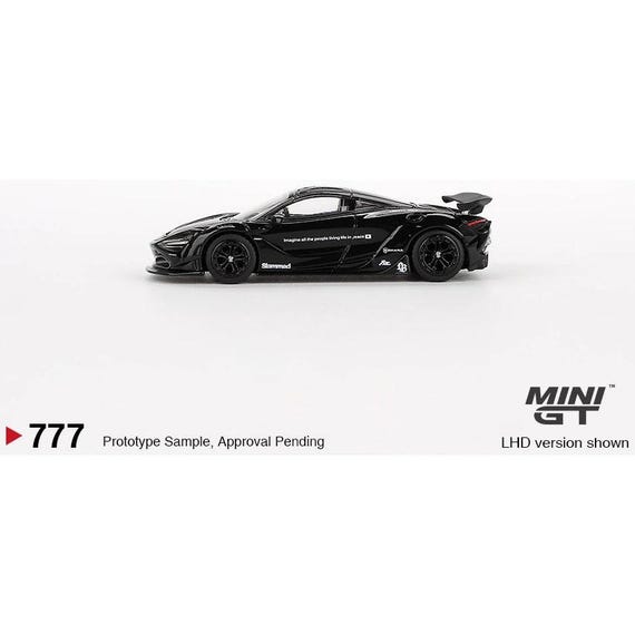 Minigt 1:64 Mclaren 720S Lbworks – Black #777 MGT00777 - Etsy