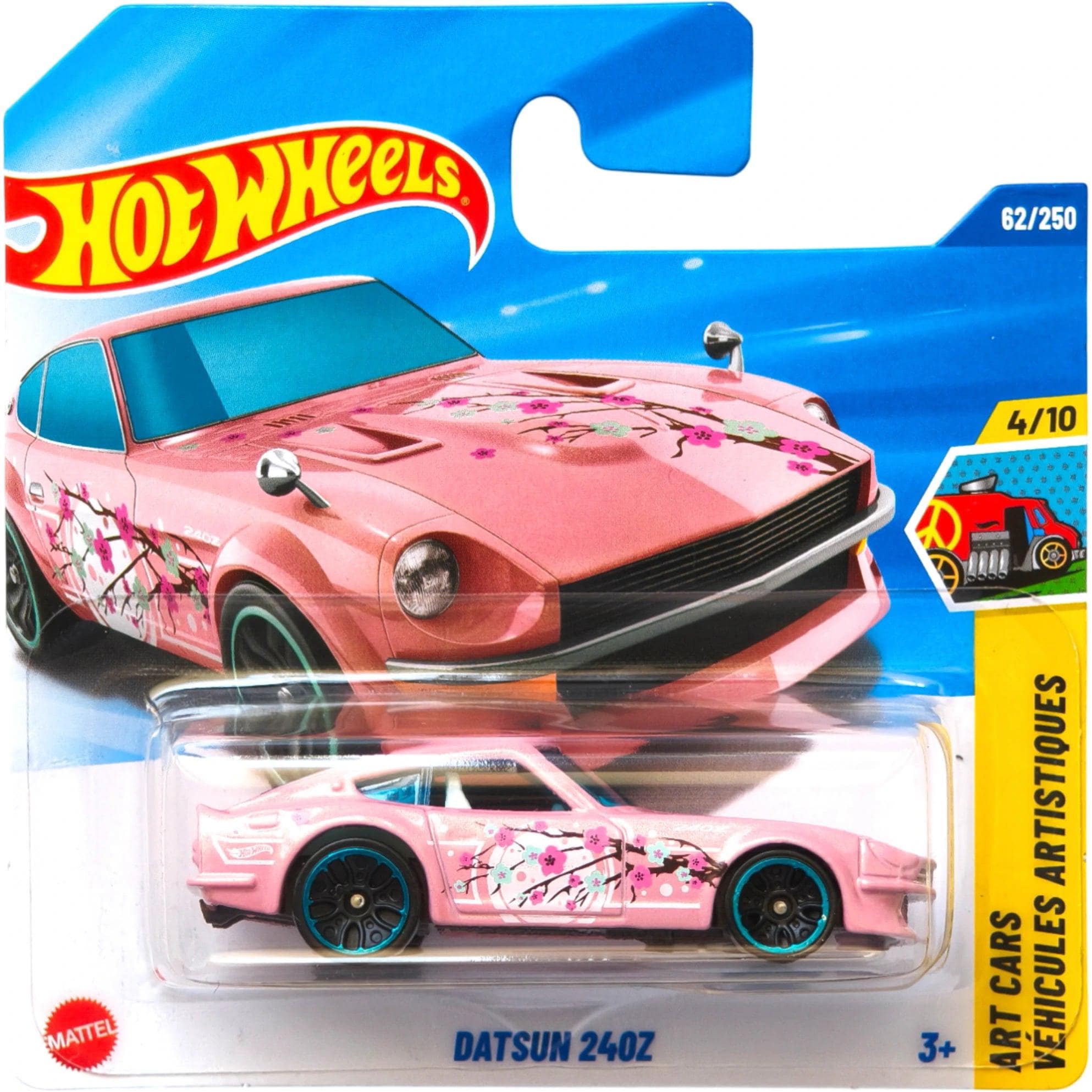 Hot Wheels 1:64 Datsun 240Z – Art Cars 4/10 JBB66 Japan Pink - Etsy