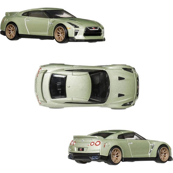 Hot Wheels Premium 2-pack Nissan Gt-r Nismo Gt3 / Nissan Gt-r (r35