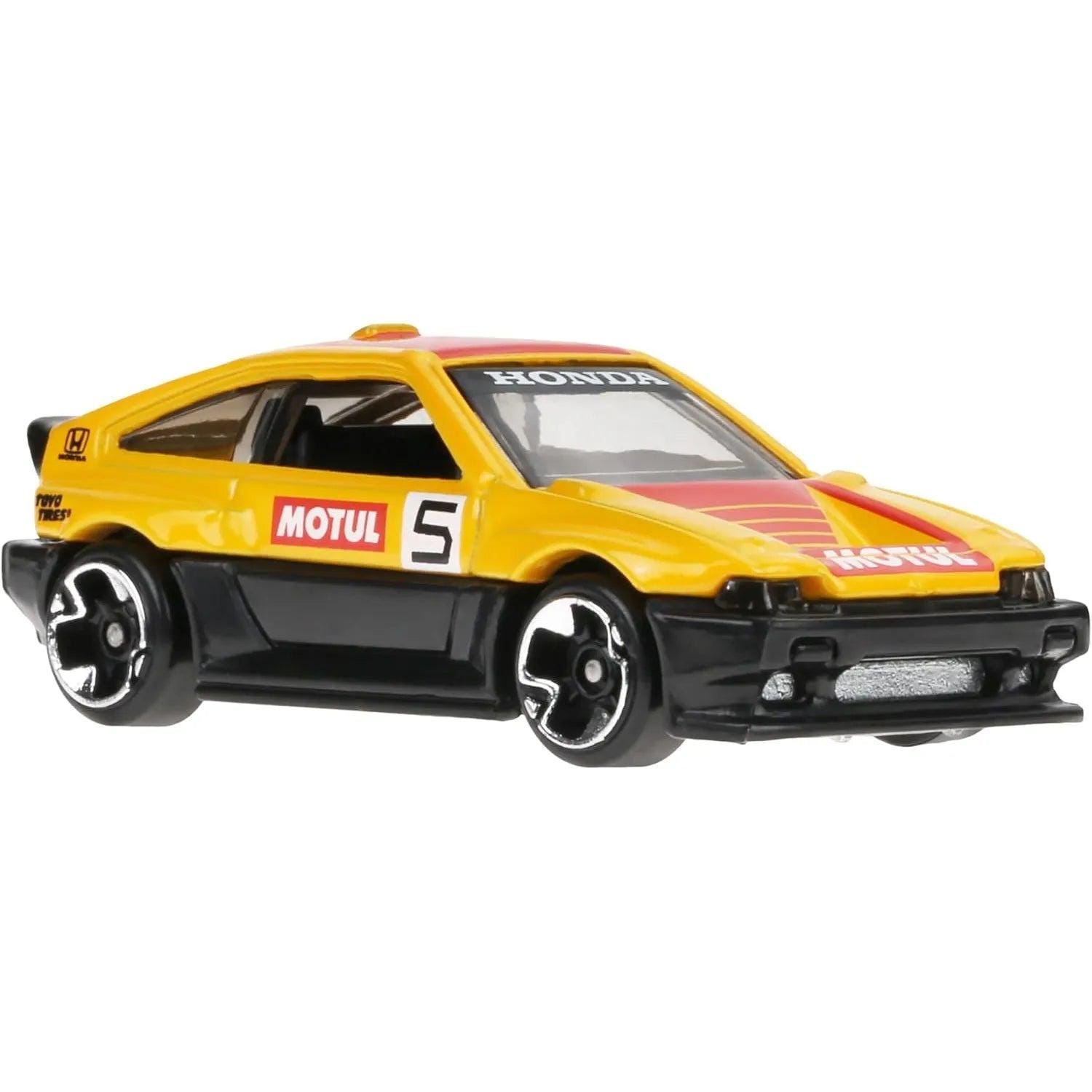 ホットウィール 1:64 1985 ホンダ CR-X – J-Imports シルバーシリーズ