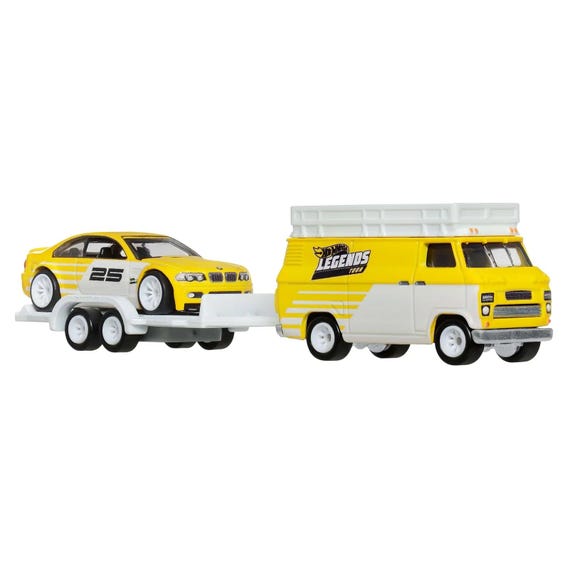 Hot Wheels Legends Tour Team Transport 2-pack – BMW M3 E46 & Rally