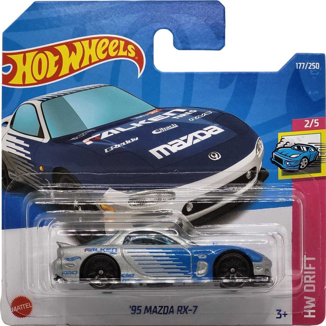 ホットウィール '95 マツダ RX-7 ファルケン – HW ドリフト 177/250