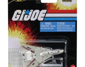 Hot Wheels 1:64 Combat Jet Skystriker (Grumman F-14 Tomcat) – G.I. Joe Pop Culture JBL77 HXD63 Die-Cast Model