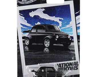 Hot Wheels 1:64 '60s Fiat 500D Modificado – National Icons HRT81 JBY88