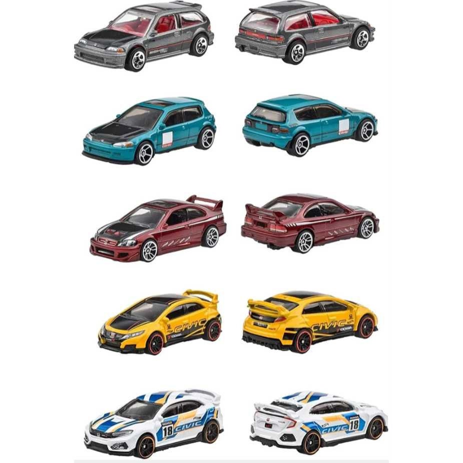 ホットウィール ホンダ シビック アニバーサリーセット 5台