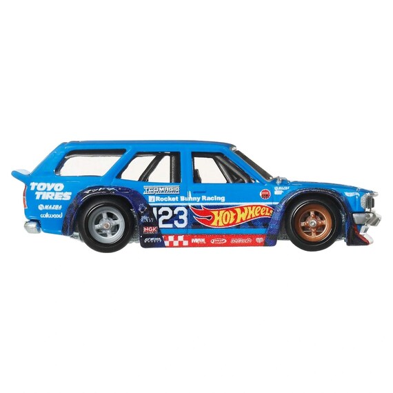 Hot Wheels 1:64 Premium Car Culture Mad Mike Mazda RX-3 Wagon