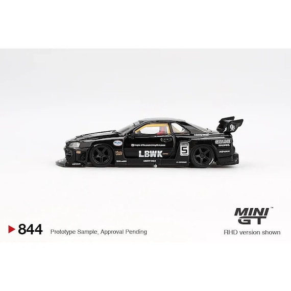 Minigt 1:64 Nissan LB-ER34 Super Silhouette Skyline - #844