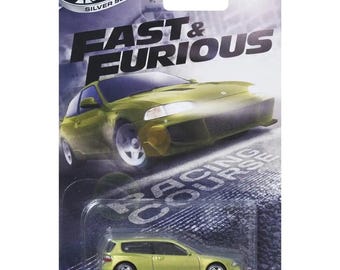 Hot Wheels 1:64 Honda Civic EG – Fast & Furious Silver Series Racing Course 1/5 JBY39 HNR88