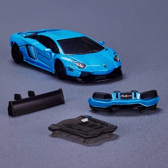 Hot Wheels Elite 64 LBWK Lamborghini Aventador LP 700-4 – Pearl