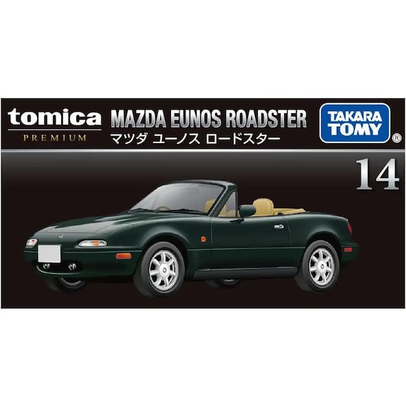 Tomica Premium 1:64 Mazda Eunos MX-5 Miata Roadster – #14 Die-cast