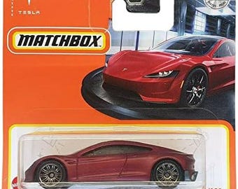 Matchbox 1:64 Tesla Roadster – 04/100 GXM41 C0859 Die-Cast Model