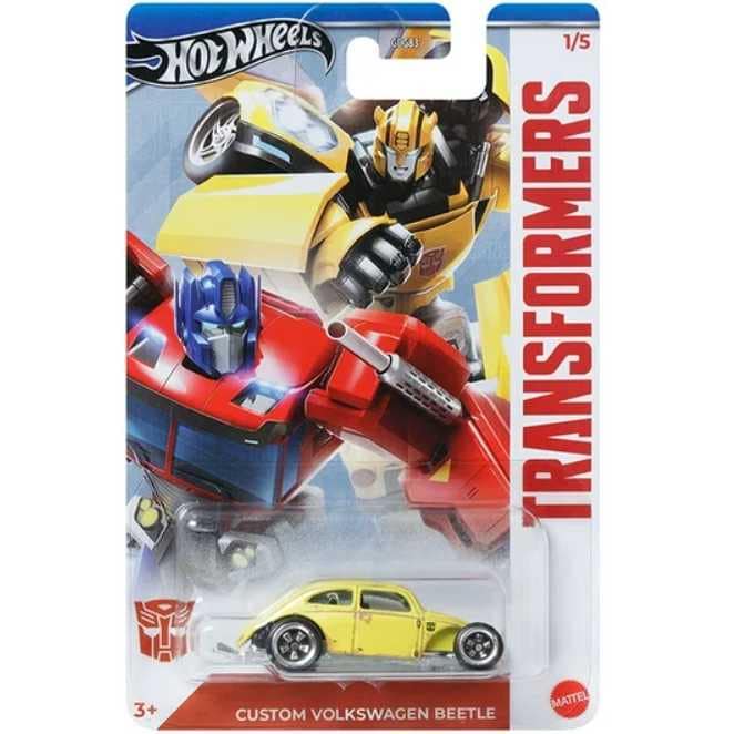Hot Wheels 1:64 Transformers Custom Volkswagen Beetle GDG83 HRV58