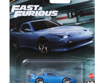 Hot Wheels 1:64 1996 Nissan 180SX Type X – Fast & Furious
