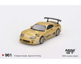 Minigt 1:64 Toyota Supra (A80) Top Secret GT-300 Gold RHD – #961