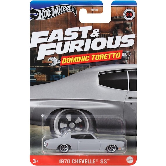 Hot Wheels 1:64 1970 Chevelle SS – Fast & Furious Dominic Toretto