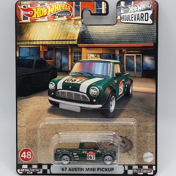 Hotwheels | Boulevard | '67 AUSTIN MINI PICKUP #48 - Etsy