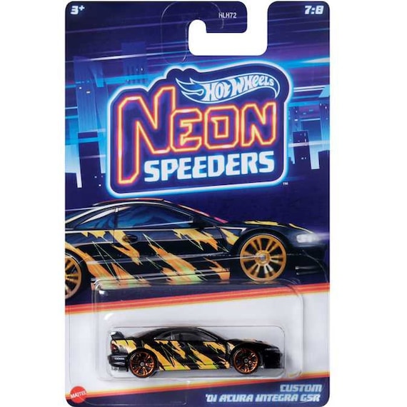 Hot Wheels Custom '01 Acura Integra GSR – Neon Speeders HLH72