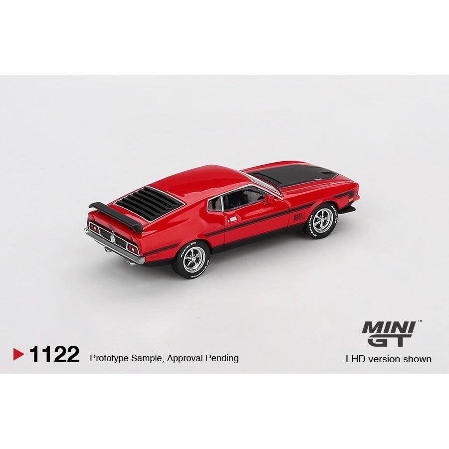 Minigt 1:64 Ford Mustang Mach 1 1971 – Race Red #1122 MGT01122 - Etsy