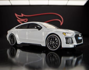 Hot Wheels Elite 64 ’21 Audi RS 7 Sportback – Cool Gray HGW11 Die-Cast Model