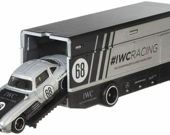 HotWheels チームトランスポート | メルセデスベンツ 300 SL & ユーロ