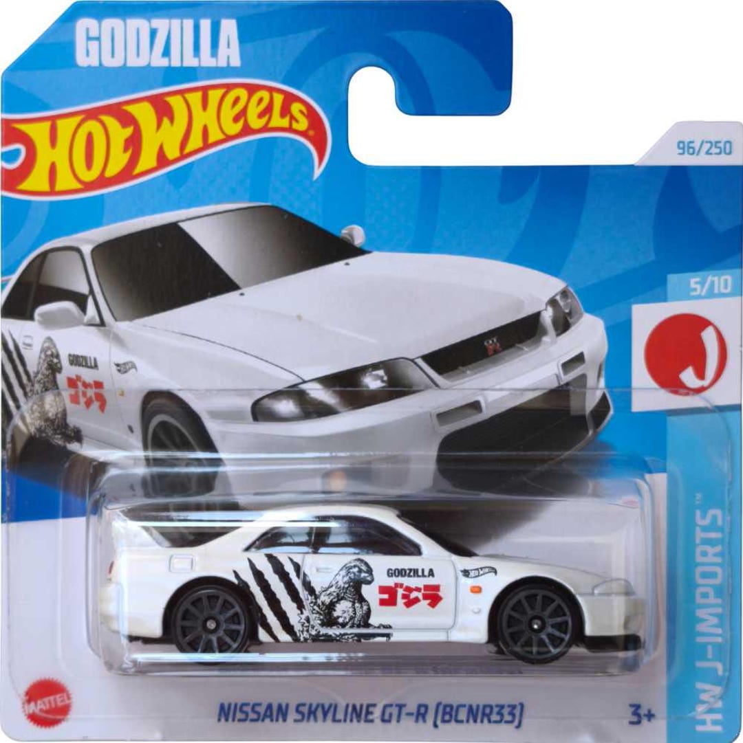 Hot Wheels 1:64 Nissan Skyline GT-R (BCNR33) 
