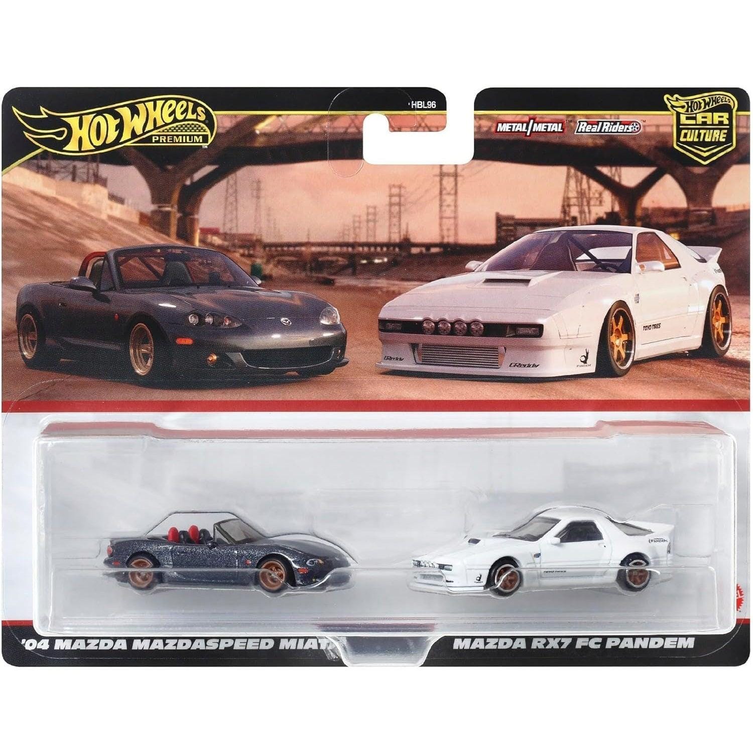 Hot Wheels Premium Car Culture 2-pack – '04 Mazda Mazdaspeed Miata