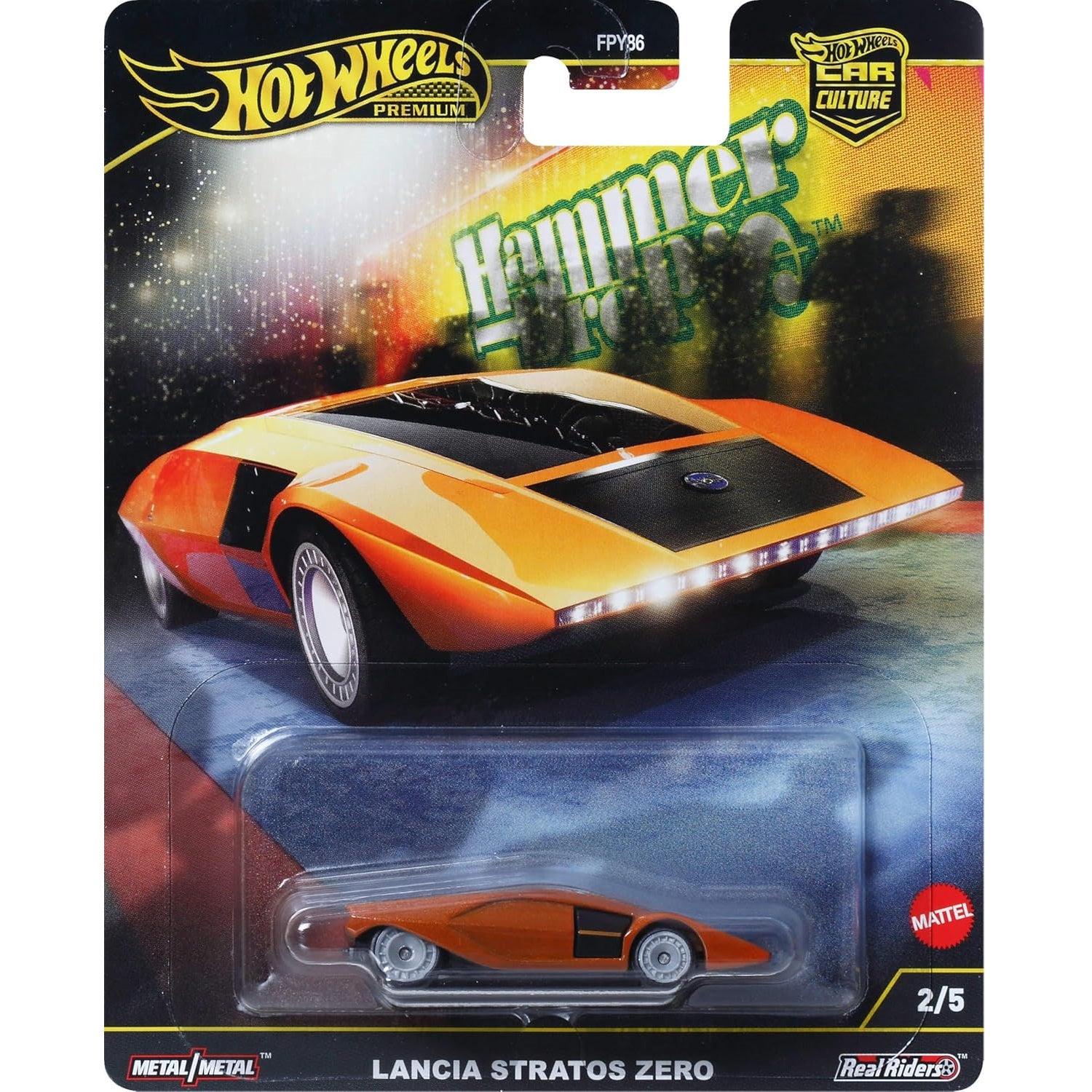 Hot Wheels 1:64 Lancia Stratos Zero – Hammer Drop HRV77 FPY86 Die