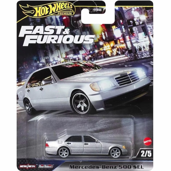 【ホットウィールプレミアム】ワイルドスピード メルセデス・ベンツ 500 SEL ホットウィール メルセデス・ベンツ 500 SEL – プレミアム ワイルド